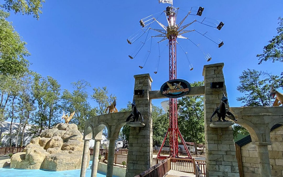 Babyland-Amiland ouvre sa nouvelle attraction : Le Ptéranodon