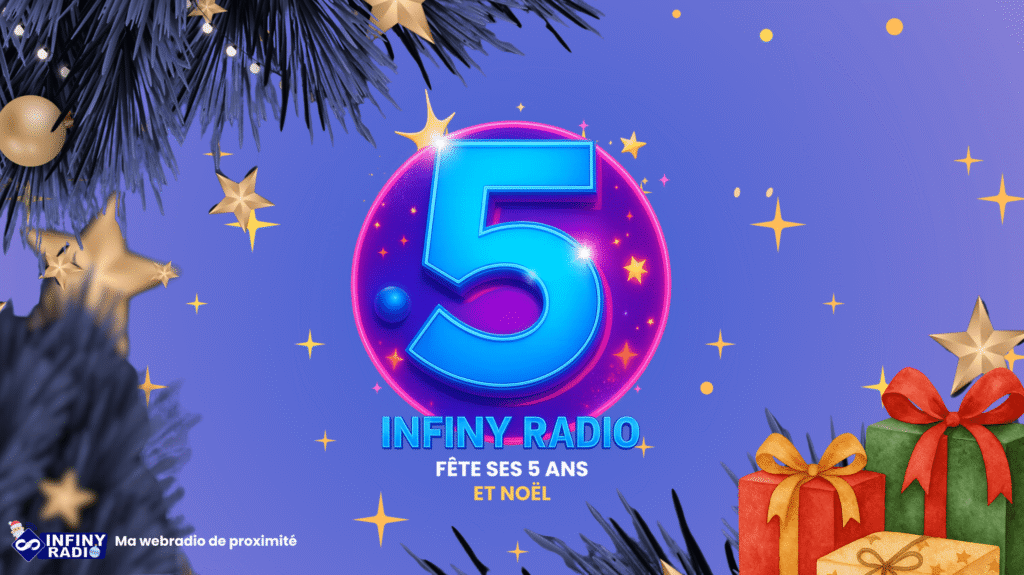 Infiny Radio fête ses 5 ans et Noël