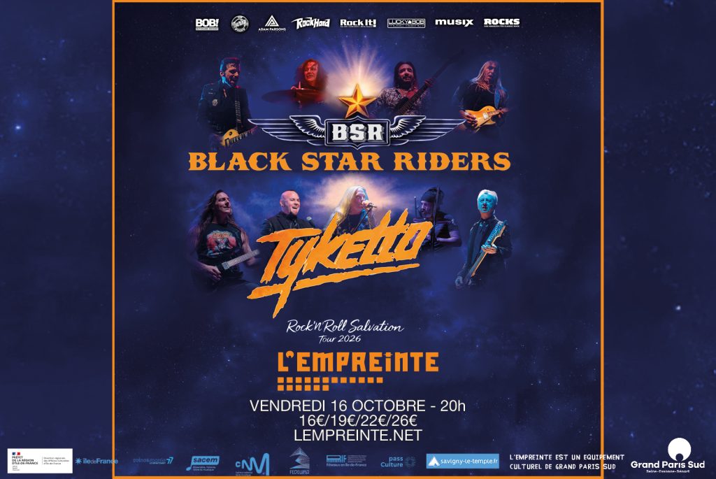 BLACK STAR RIDERS + TYKETTO