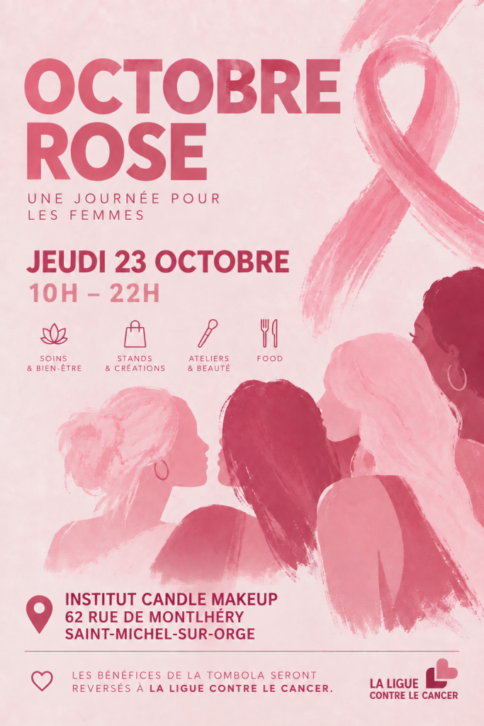 Octobre rose chez Candle Makeup