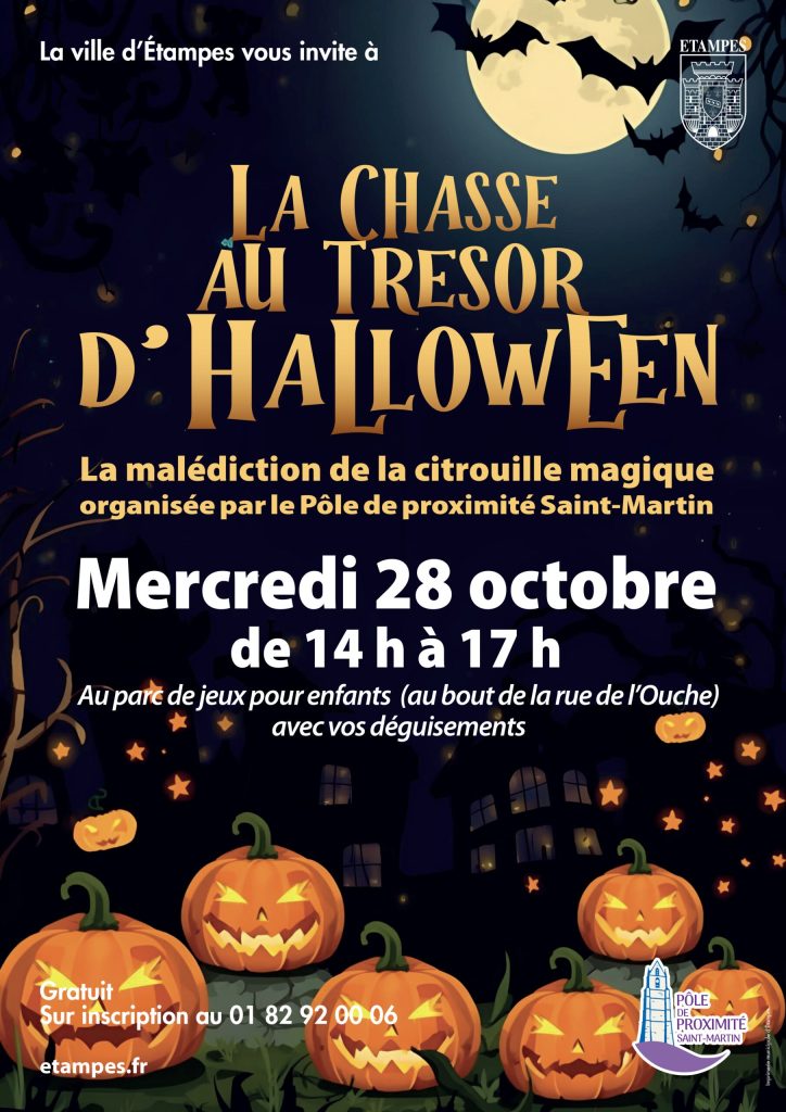 Chasse au trésor d&rsquo;Halloween